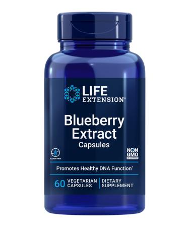 Life Extension Blueberry Extract Capsules 60 Vegetarian Capsules