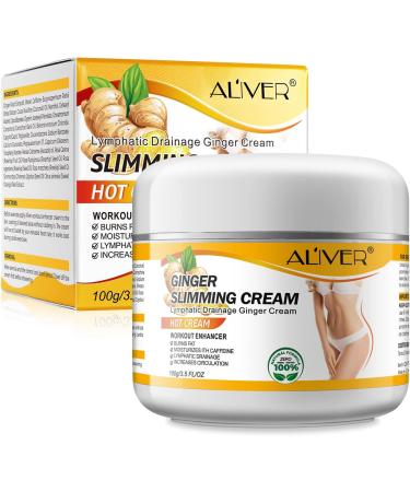 Ginger Slimming Cream - Natural Body Firming Formula for Weight Loss - Buy Online on GoSupps.com