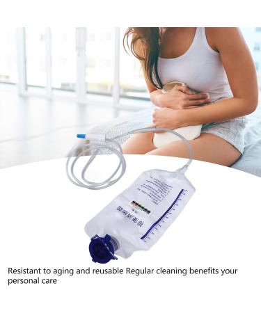 Haofy Reusable Intestinal Cleaning Petrol - Large Capacity Anal Wash Bag for Men & Women | Premium Quality - Buy Online on GoSupps.com