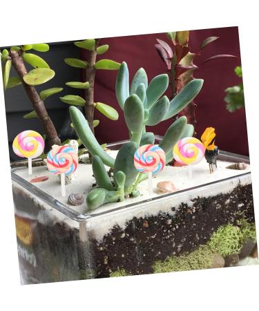 Abaodam 20 x Decorative Lollipops Cute Resin Candy Decoration Random Style - Buy Online on GoSupps.com