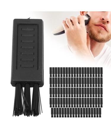 100-Piece Black Shaving & Cleaning Brush Set for Keyboards | Premium Household Tools - International Shipping Available - Buy Online on GoSupps.com