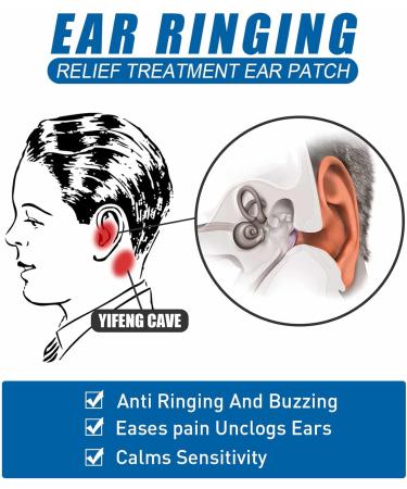 Herbal Tinnitus Relief Patches - Earache Relief, Improved Hearing & Circulation - Buy Online on GoSupps.com