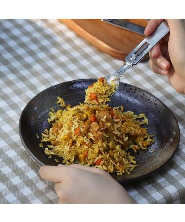 ROXON C1 3-in-1 Camping Detachable Cutlery Knife Spoon Fork | Outdoor Camping Hiking Essential - Buy Online on GoSupps.com