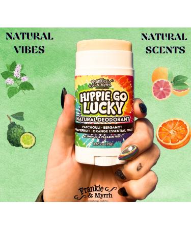 Shop Frankie and Myrrh 3 Pack Hippie Go Lucky Natural Deodorant - Eco-Friendly Long-Lasting & International Shipping Available - Buy Online on GoSupps.com