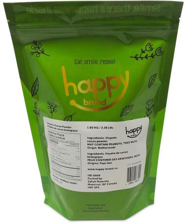 Happy Brand Organic Cocoa Powder 1 Kilogram - Buy Online on GoSupps.com