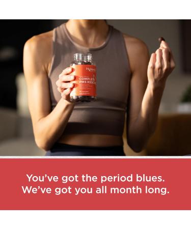 Hyland's Grace Period Complete PMS Rescue 60 Vegan Gummies with Chasteberry and Dong Quai for Menstrual Support and B6 and B12 for Red Blood Cell Formation 60 Count (Pack of 1) - Buy Online on GoSupps.com