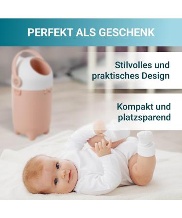 Buy Baby Circle Diaper Anti-Smell System Odorless & Cost-Saving | Perfect Gift for New Parents | Baby Essentials for Newborns (Pink) - Buy Online on GoSupps.com