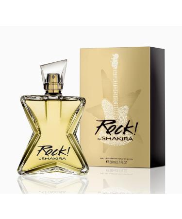 Rock by Shakira for Women Eau de Toilette Natural Spray 2.7 Ounce/80ml