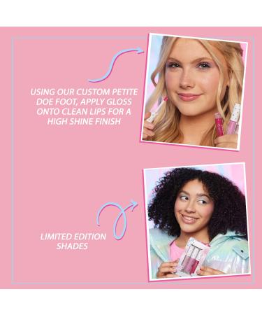 Petite 'N Pretty Snow-Glowed Lip Gloss Trio | Travel-Size 10K Shine for Kids, Tweens & Teens - Non-Toxic & Made in USA - Buy Online on GoSupps.com