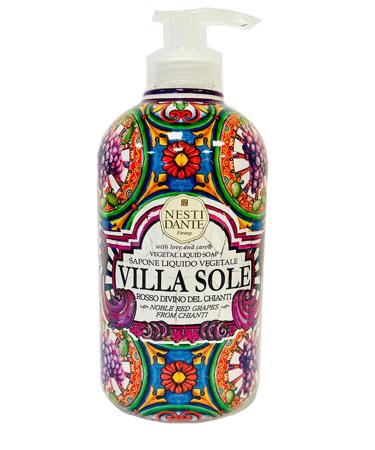Nesti Dante Villa Sole Rosso Divino Del Chianti Liquid Soap 500 ml