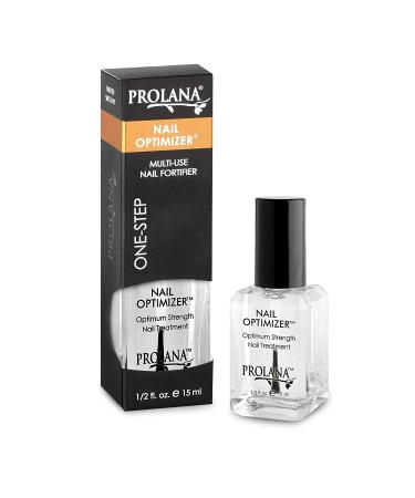 Prolana Nail Optimizer - Extra Strong Strengthener Base Coat for Weak, Damaged Nails | 0.5 oz - Buy Online on GoSupps.com