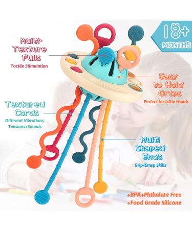 Montessori Toys for Babies 1 Year+ | Educational & Multi-Sensory Activity Toys | Fine Motor Skills & Baby Train Toys - Buy Online on GoSupps.com