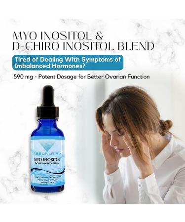 Absonutrix Myo Inositol & D-Chiro Inositol Blend 590mg 4oz - 200 Servings, High Potency, GMP Certified, Non-GMO, Cruelty-Free, Made in USA - Buy Online on GoSupps.com