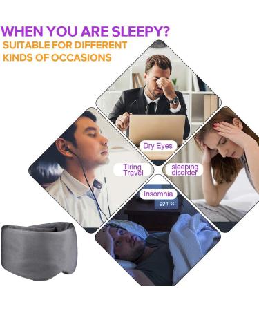 Adjustable Comfort Sleep Eye Mask - Breathable & Comfortable for Sleeping - Buy Online on GoSupps.com