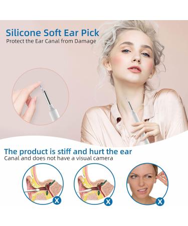 Vitcoco WiFi Ear Cleaner Camera | 5MP HD Otoscope | IP67 Waterproof Ear Endoscope for iPhone iPad & Android - Ear Axle Removal Tool - Buy Online on GoSupps.com