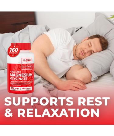 Magnesium Glycinate Max Absorb | Supports Sleep Relaxation Energy Metabolism Muscle & Tissue Function | Pure Magnesium Glycinate Not a Blend! | Stomach Friendly | Canadian Made Quality Assured - Buy Online on GoSupps.com