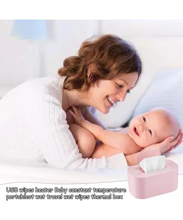Wipe Warmer USB Baby Wipes Warmer and Baby Wipes Dispenser Thermostat Resistant Wipes Heater Prevent Dry Wipes Thermal Box for Kids Home & Traveling - Buy Online on GoSupps.com