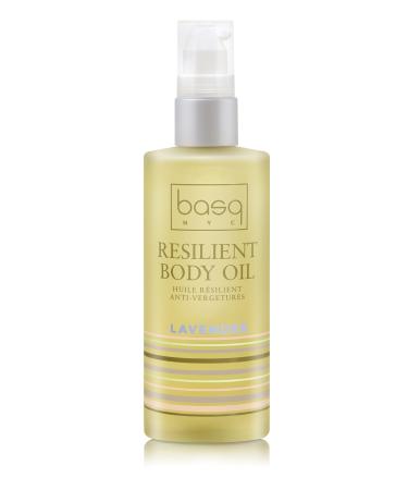 Basq Skin Care Resilient Body Stretch Mark Oil  Lavender  4 Fluid Ounce Lavender 4 Fl Oz