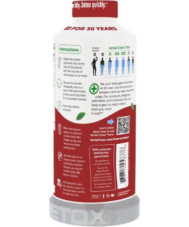 Herbal Clean Same-Day Premium Detox Drink Dragon Fruit Flavor 32 Fl Oz - Buy Online on GoSupps.com