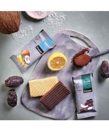 Zbarz Vegan & Sugar-Free Energy Bars - Mix Box (12 Bars) for Cycling & Hiking | Healthy Fruit & Nut Snack - Buy Online on GoSupps.com