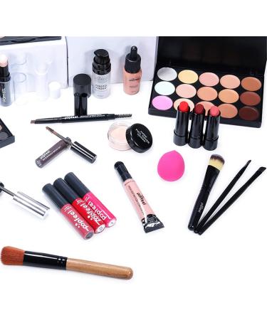 HoJoor Eyeshadow Makeup Kit Eye Makeup Eyeshadow Concealer and Blush Lipstick Makeup Palette Waterproof Cosmetic Set - The Perfect Christmas Gift #076 - Buy Online on GoSupps.com