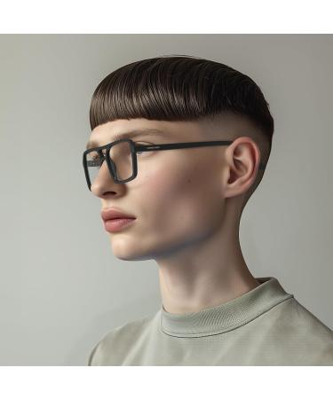 London Mole Glasses | Spy Reading Glasses | Cool Rectangular Designer Glasses for Men & Women | Unisex Spring Hinges | 1.5x Magnification - Buy Online on GoSupps.com