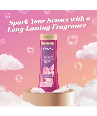 Caress Moisturizing Peony & Almond Blossom Body Wash For Fresh Smooth Skin Body Soap To Soothe & Unwind 20 fl oz Pack of 4 - Buy Online on GoSupps.com