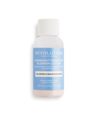 Revolution Skincare London Salicylic Acid & Calamine Anti-Blemish Overnight Drying Lotion 30ml - Fast International Shipping - Buy Online on GoSupps.com
