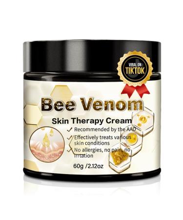 Bee Venom Comprehensive Cream Bee Venom Skin Treatment Cream Quickly Improve Skin Imperfections Natural Serum Suitable for All Skin Types(1pcs)