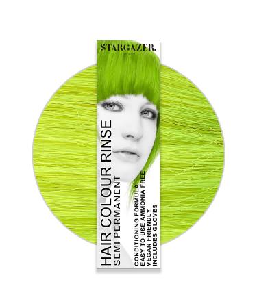 Stargazer Semi Permanent Hair Colour Rinse Lime Lime 70.00 ml (Pack of 1)