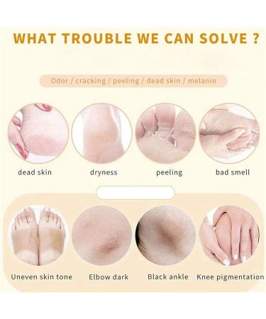 Foot Peeling Spray with Orange Oil Exfoliate Dead Skin & Calluses Fast | Hydrating & Nourishing Formula - Buy Online on GoSupps.com