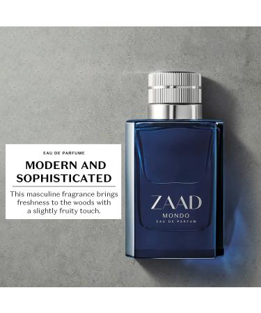 O BOTICARIO Zaad Mondo Eau de Parfum Long Lasting Premium Perfumes for Men Fresh & Woody Fragrance 3.2 Ounce - Buy Online on GoSupps.com