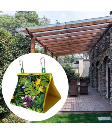 NA Parrot Hanging Cage Small Pet Warm Hanging Bed for Parakeets Myna Pigeon Tropical Rain Forest - Buy Online on GoSupps.com