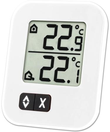 TFA Dostmann Digital Max-Min Thermometer - Accurate Temperature Measurement Compact Design | International Shipping Available - Buy Online on GoSupps.com