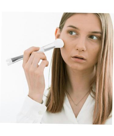POPETPOP Powder Brush Blush for Cheeks Makeup Blending Brush Facial Makeup Brush Cosmetics Foundation Brush Dual Ended Makeup Brush Blush Brush Beauty Tools Woman Multipurpose - Buy Online on GoSupps.com