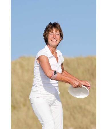 Tennis Elbow Support Strap for Women - Pink, Adjustable Strap, Doctor Written Handbook - Buy Online on GoSupps.com