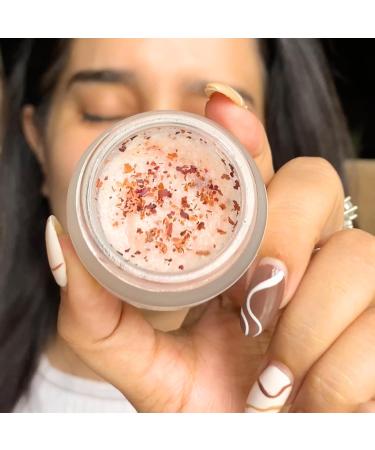 Noor Skincare Rose Lip Scrub | Dark Lips Remover & Exfoliator for Bright Smooth Lips - Unisex Lip Care - Buy Online on GoSupps.com