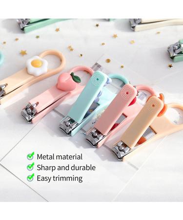 6 Pieces of Cute Nail Clippers 6 Pieces of Key Rings Multi-Style Nail Clippers Cartoon Nail Clippers Folding Nail Clippers Anti-Splash Nail Clippers Manicure Set - Buy Online on GoSupps.com