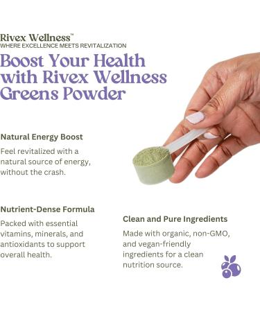 All-Natural Greens Supplement Powder - Superfood Blend for Energy Detox Digestive Health & Immune Support - Vegan Gluten-Free Non-GMO - 30-Day Supply (30 Servings Berry Bliss) Berry Bliss 315 g (Pack of 1) - Buy Online on GoSupps.com