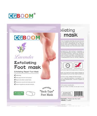 5 Pack Foot Peeling Mask - Exfoliating Socks for Soft Baby-Soft Feet | Anti-Aging Dead Skin Removal for Men & Women - Buy Online on GoSupps.com