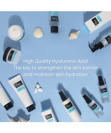 Coxir Ultra Hyaluronic Gift Set - Hydrating Foam Cleanser Serum & Cream | Perfect Birthday Present | Lightweight Korean Skin Care with Hyaluronic Acid & Plant Complex - Buy Online on GoSupps.com