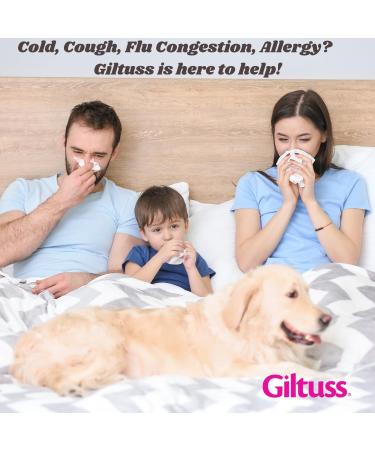 Giltuss Children's Allergy + Cough Syrup - Alcohol-Free & Sugar-Free | 4 Fl Oz Bottle - Buy Online on GoSupps.com