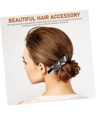 minkissy Hair Clips for Girls Hair Jewelry Girls Hair Accessories Vintage Hair Accessories Prom Hair Clips Hair Clips for Women Hair Clips Decoration Back of Head Metal Miss Crystal - Buy Online on GoSupps.com