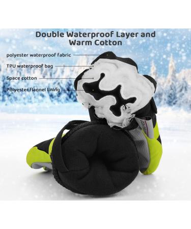 Buy Homord Waterproof Ski Gloves for Kids | Warm & Breathable Winter Gloves for Boys & Girls (3-14 Years) - Size XL (12-14 Years) - Buy Online on GoSupps.com