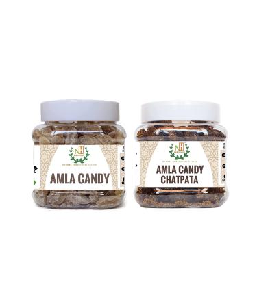 Nature's Harvest : Combo of Dry Sweet Amla Candy and Chatpata Amla Candy (250g+250g)(500g) (Combo)_Packing May Vary