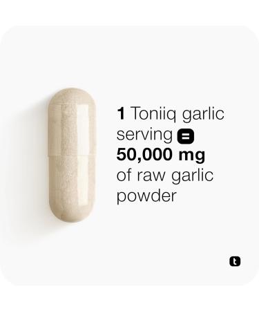 Garlic Capsules with 10,000mcg Allicin - Odorless - 50:1 Extract for Maximum Potency - Third-Party Lab Tested - 60 Vegetarian Capsules 60 Count (Pack of 1) - Buy Online on GoSupps.com