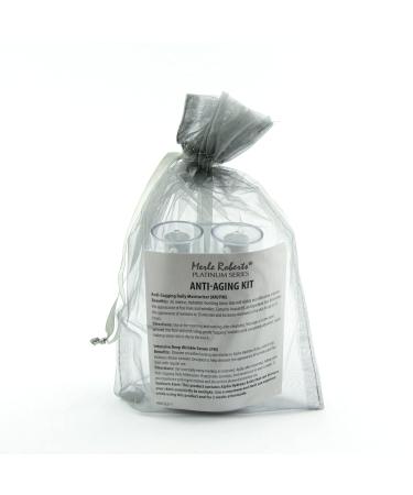 Merle Roberts Platinum Series Anti-Aging (2pk) Intensive Deep Wrinkle Serum (PM) (0.95 Oz.) & Moisturizer BUY ONE GET ONE FREE - Buy Online on GoSupps.com