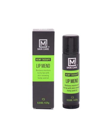 Hemp Therapy Lip Mend Balm for Men - Refreshing Peppermint & Shea Butter | Cruelty-Free International Shipping - Buy Online on GoSupps.com