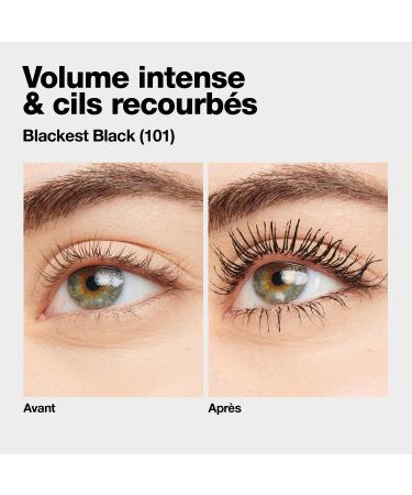 Revlon So Fierce! Eyes Wide Open Mascara 24H Hold Intense Volume Volume & Care Formula Infused with Hemp Seed Oil 7mL - Buy Online on GoSupps.com