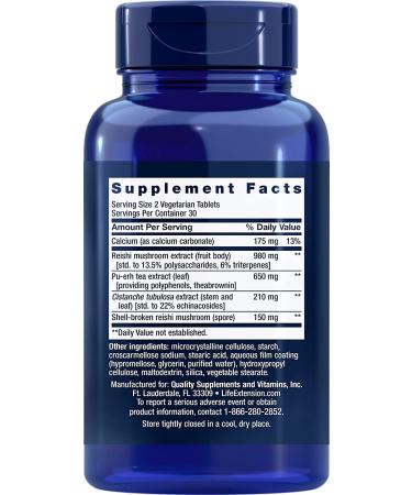 Life Extension Immune Senescence Protection Formula - 60 Vegetarian Tablets for Enhanced Immunity - Buy Online on GoSupps.com